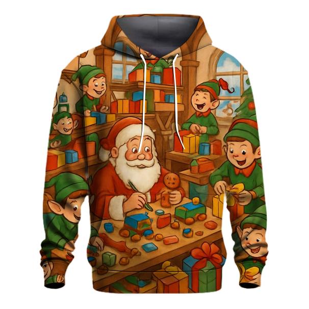 Santa's Workshop Adventures Hoodie