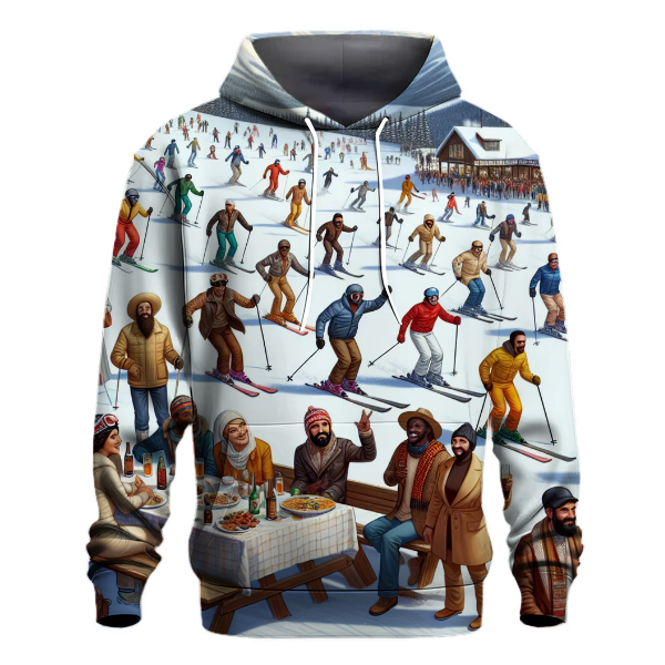 Skiing - Mountain Adventure Hoodie