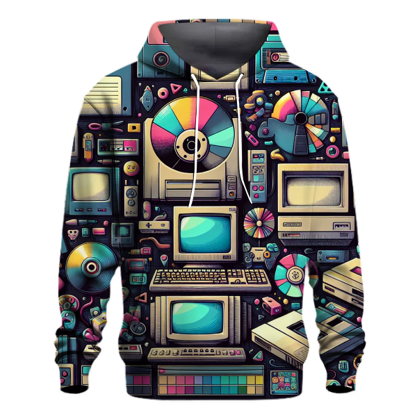 Retro Tech Inspired Hoodie