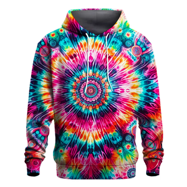 Neon Dreamscape Radiance Hoodie