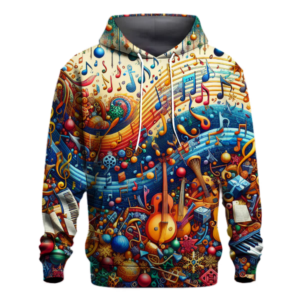 Merry Musical Notes Hoodie