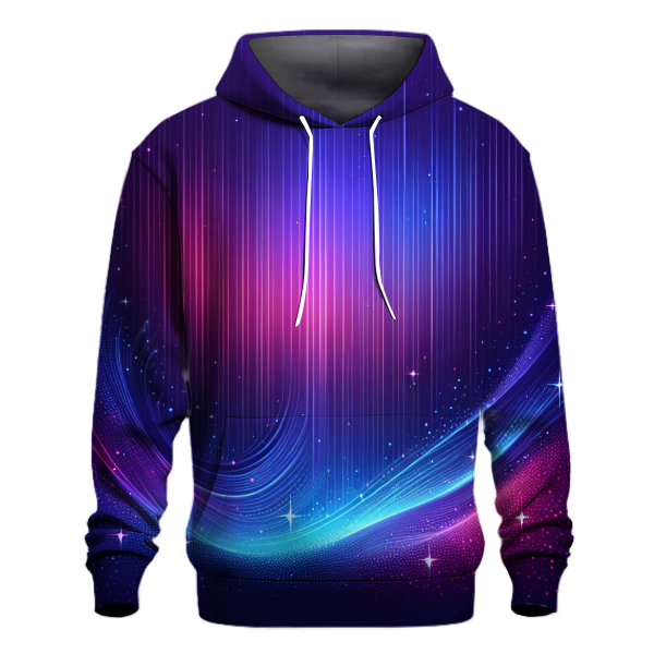 Electric Night Sky Gradient Hoodie