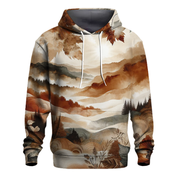 Chic Earth Tones Hoodie