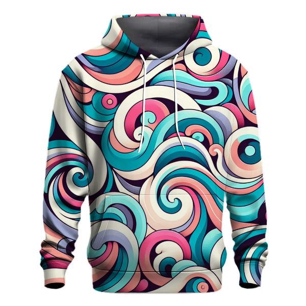 Groovy Artistic Swirls Hoodie