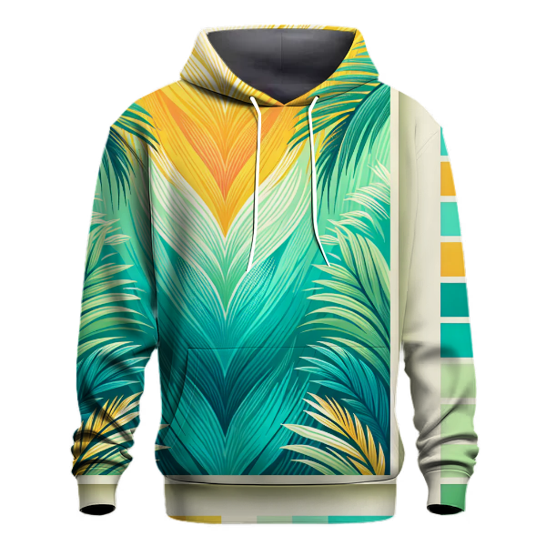 Lush Tropical Gradient Hoodie