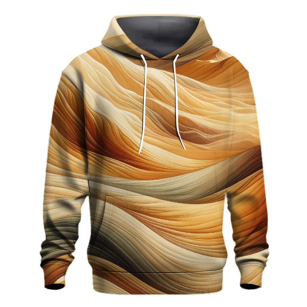 Golden Dunes Tie-Dye Hoodie