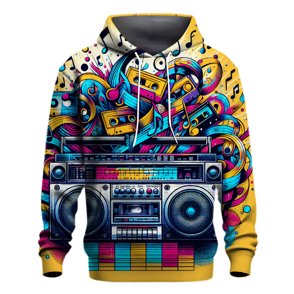 Retro Boombox Remix Hoodie