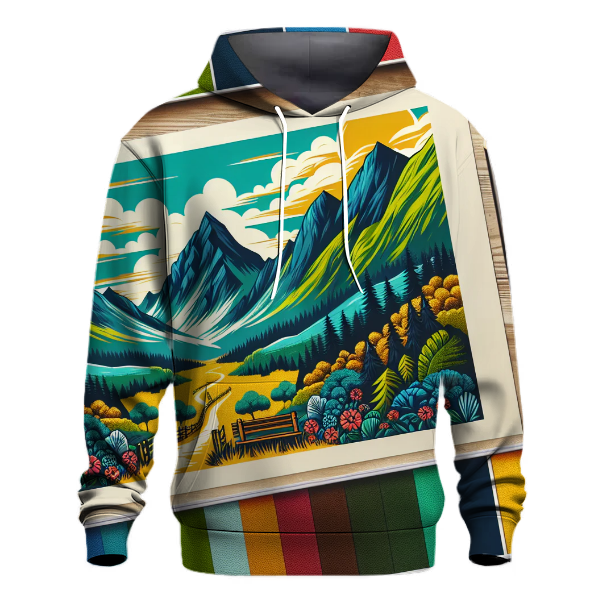 Retro Adventure Trails Hoodie
