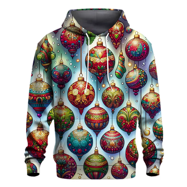 Christmas Tree Ornament Parade Hoodie