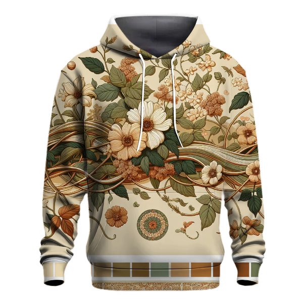 Blossoming Retro Harmony Hoodie