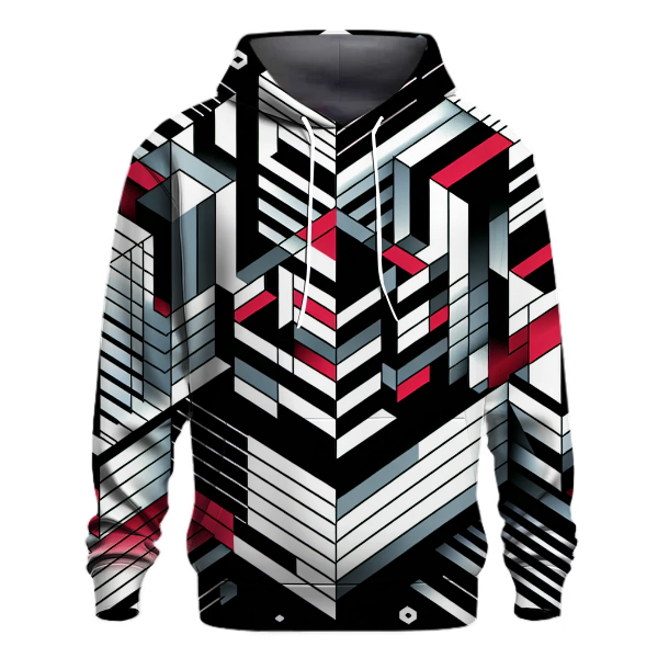 Parallel Prism Illusion Hoodie