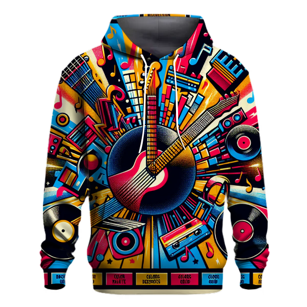 Bold Retro Music Hoodie