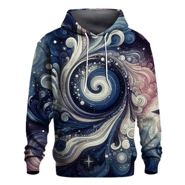 Celestial Dreams Abstract Hoodie