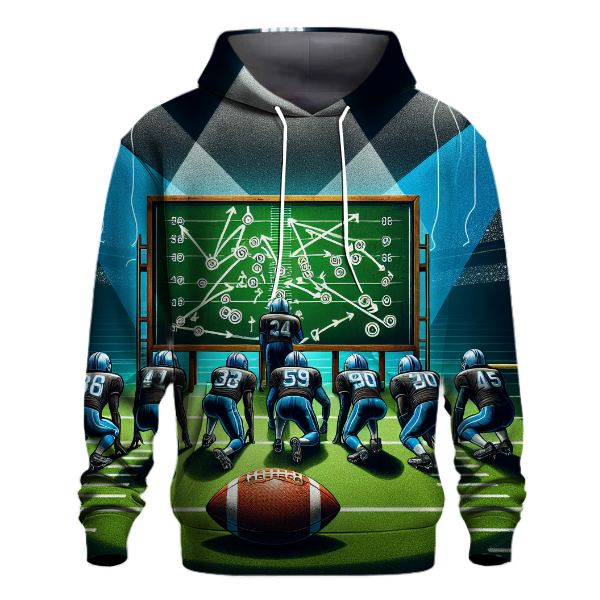 Football Playbook Strategy Hoodie