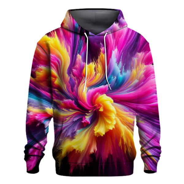 Neon Electric Pulse Hoodie