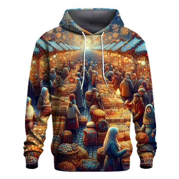 Christmas Village Marketplace Hoodie