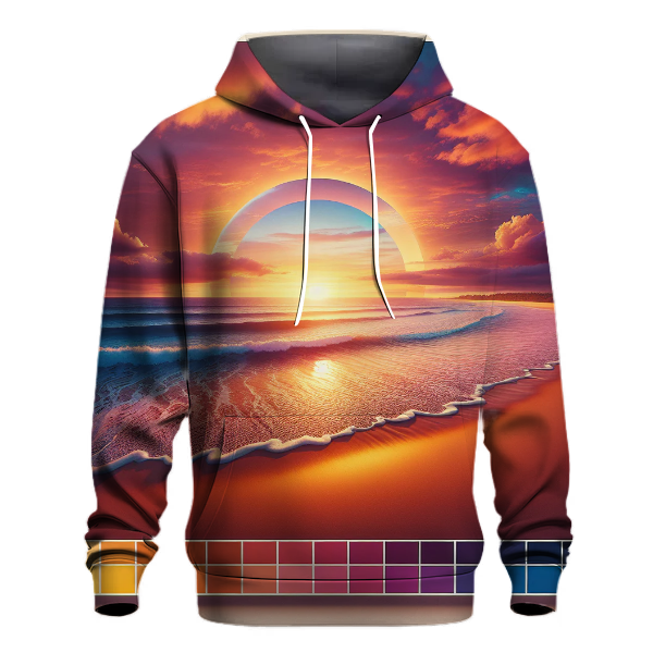 Serene Coastal Escape Hoodie