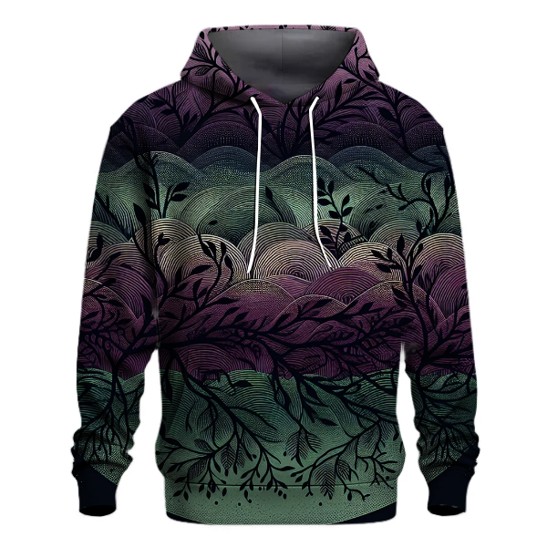 Mystic Woodland Gradient Hoodie