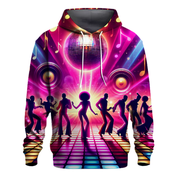 Vibrant Disco Dancer Hoodie