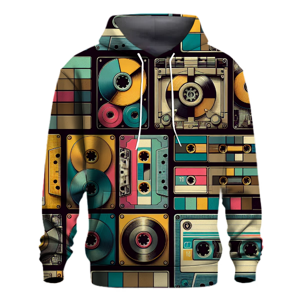 Retro Cassette Vibes Hoodie