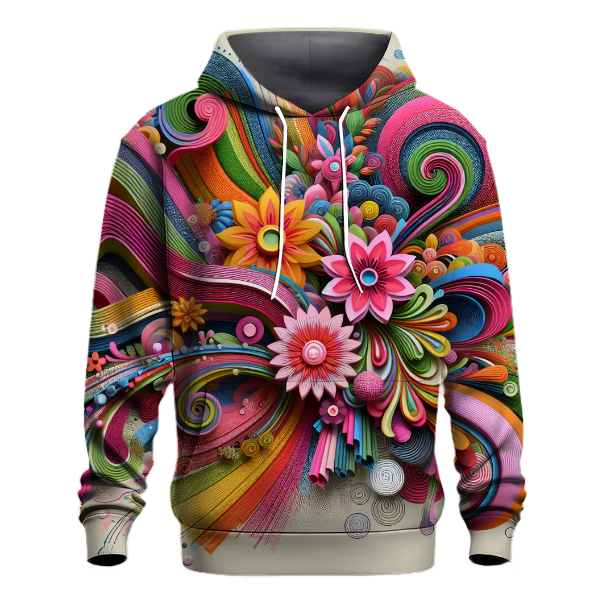 Floral Burst Hoodie