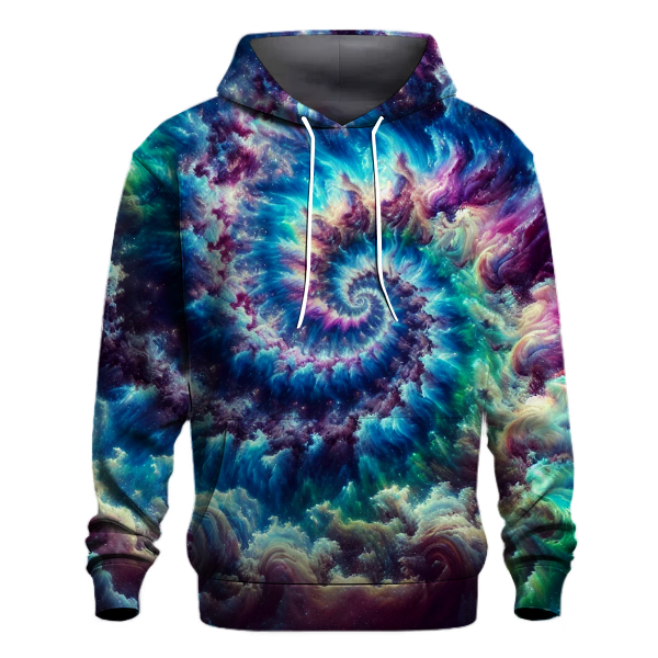 Galactic Spiral Symphony Hoodie