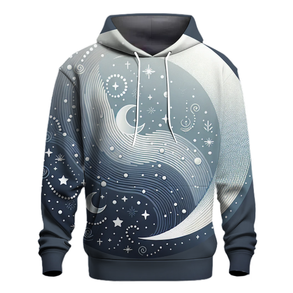 Lunar Serenity Gradient Hoodie