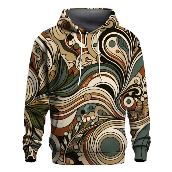 Earthy Paisley Dreams Hoodie
