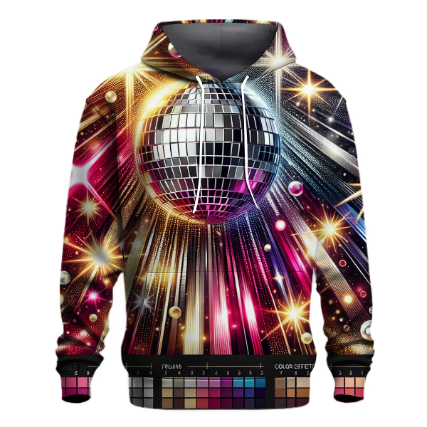 Classic 70s Disco Lights Hoodie