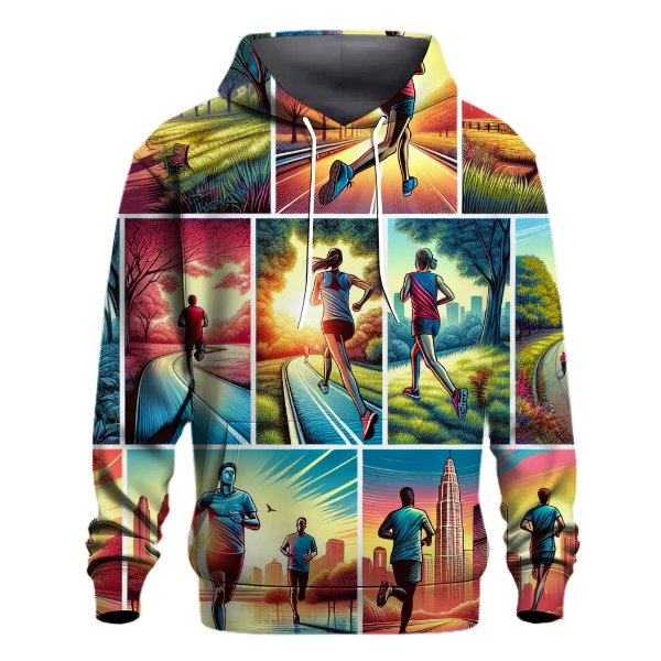Running - Pathway to Freedom Hoodie