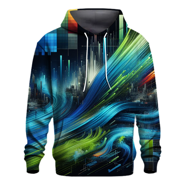 Electric Vibe Burst Hoodie
