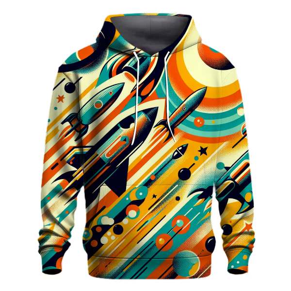 Retro Space Age Fun Hoodie