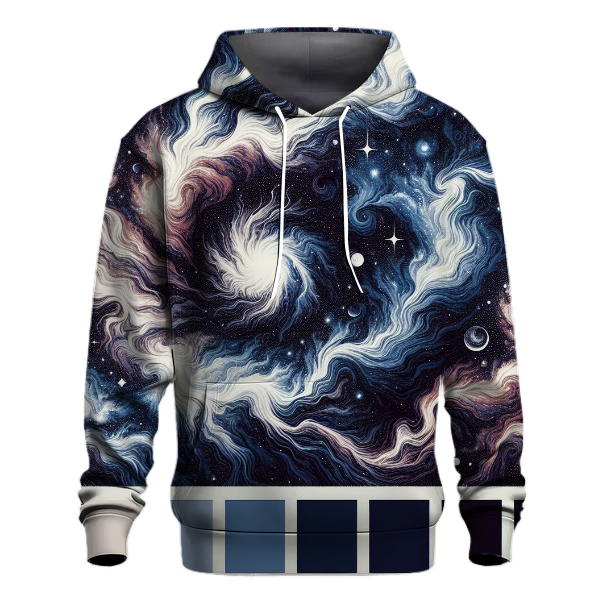 Celestial Night Tie-Dye Hoodie