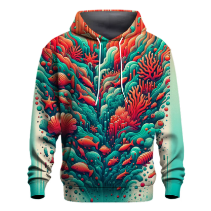 Coral Reef Dream Gradient Hoodie