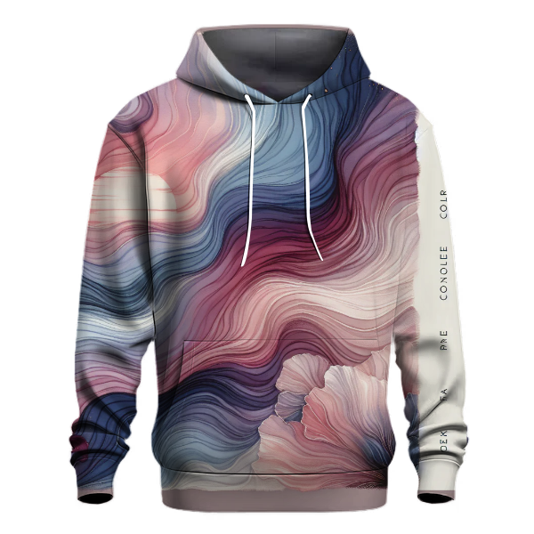 Ethereal Twilight Tie-dye Design Hoodie