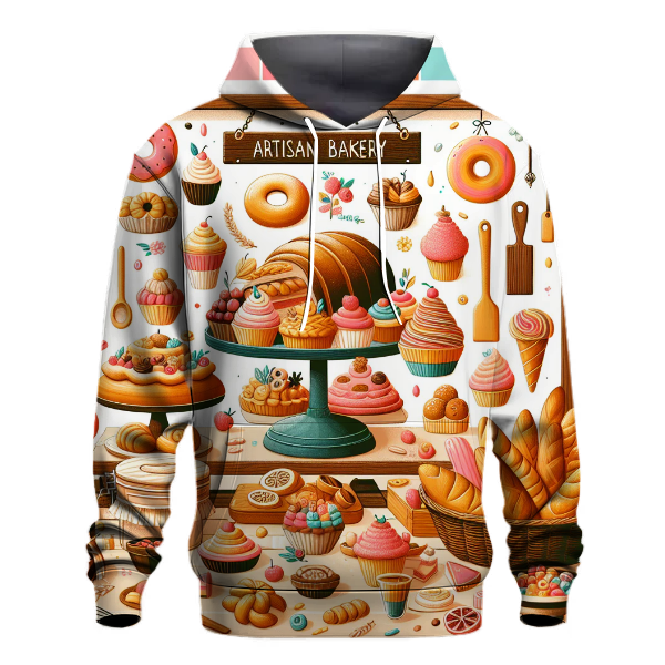 Artisan Bakery Delights Hoodie
