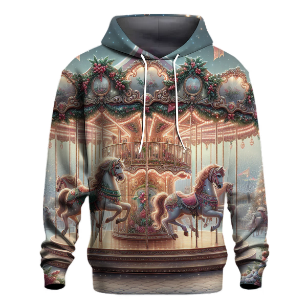 Enchanted Christmas Carousel Hoodie