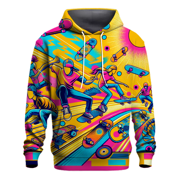 Vintage Sunshine Skater Hoodie