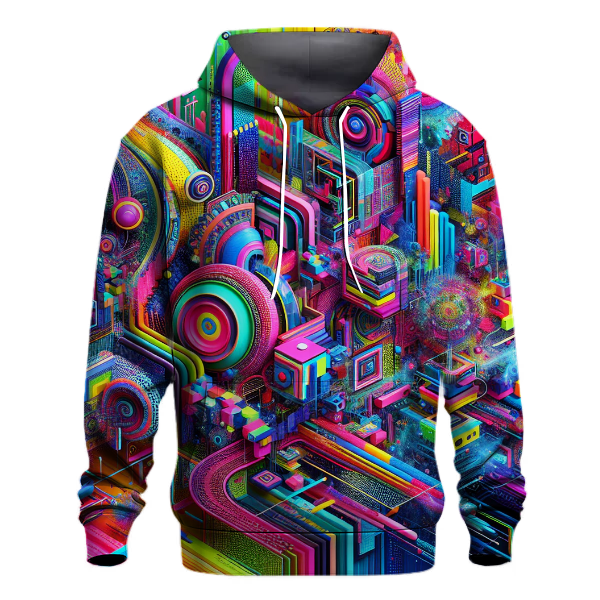 Electric Abstract Expressions Hoodie