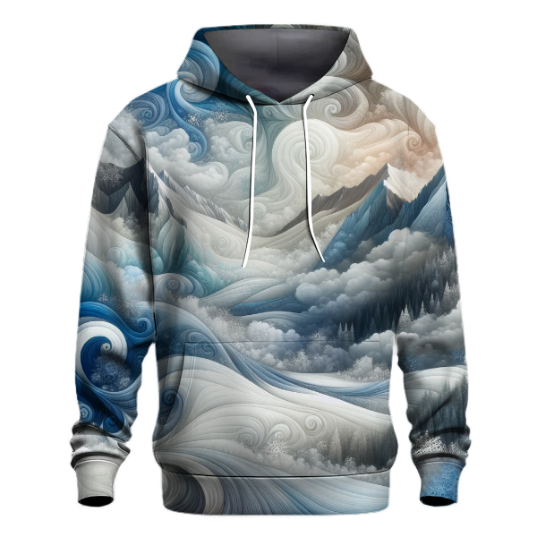 Icy Peaks Tie-Dye Hoodie