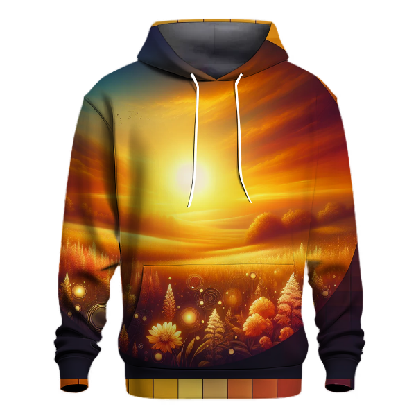Sunset Over the Meadow Hoodie