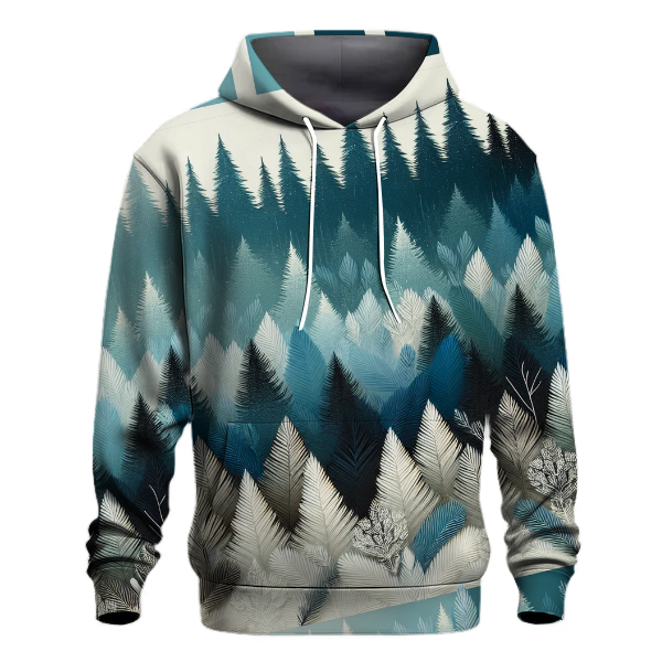 Frosty Evergreen Hoodie
