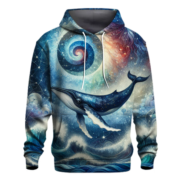 Celestial Whale Migration Hoodie