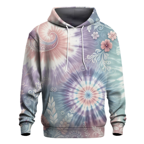 Lavender Breeze Tie-Dye Hoodie