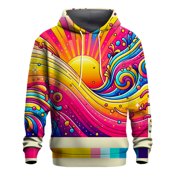 Bright Carnival Burst Hoodie