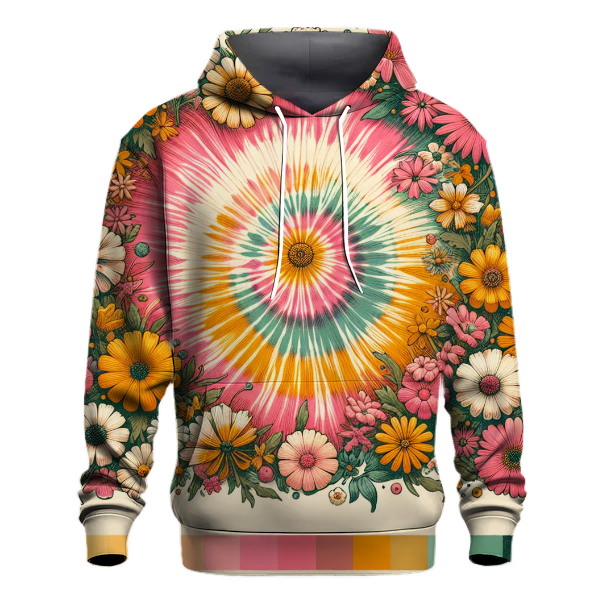 Charming Meadow Blooms Hoodie