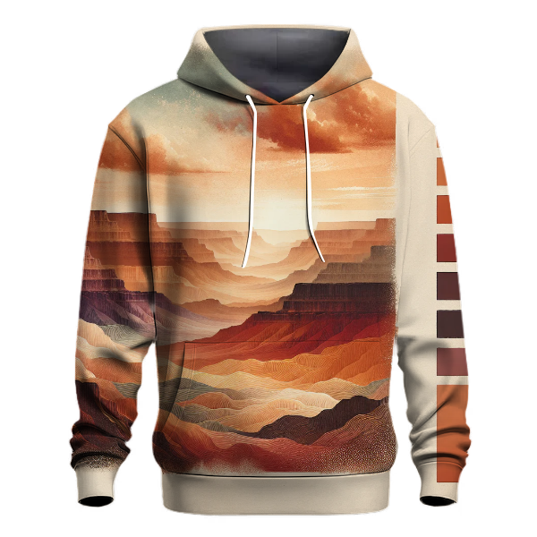 Copper Canyon Tie-dye Design Hoodie