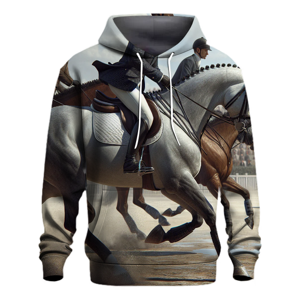 Horseback Riding Elegance Hoodie