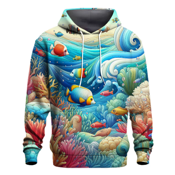 Oceanic Splash Hoodie