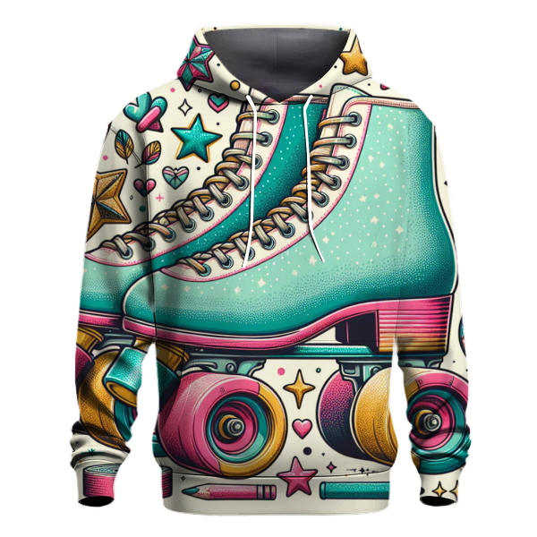 Classic Roller Skate Joy Hoodie